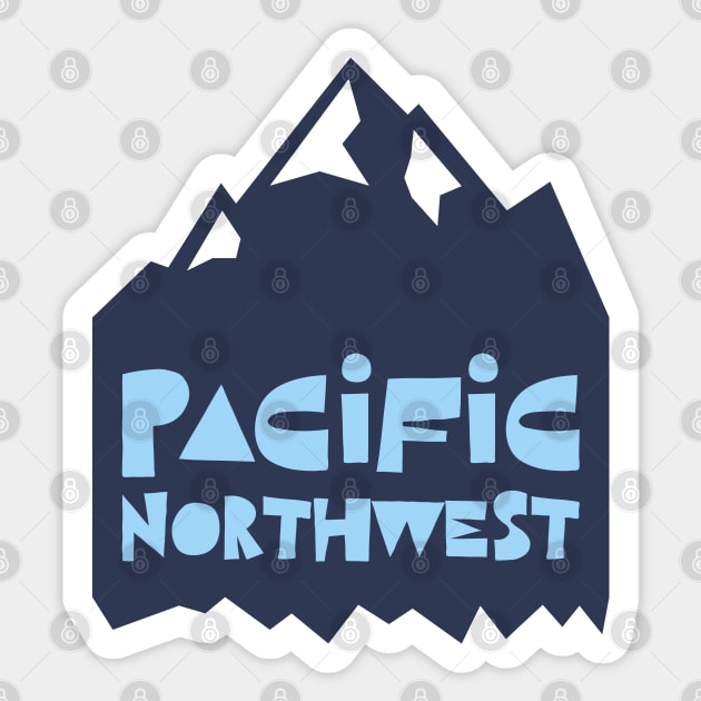 Pacific Northwest Sticker by happysquatch